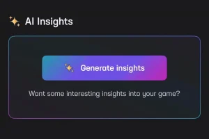 AI Insights feature interface on Hard Rock Bet app showing generate insights button for personalized sports betting analysis