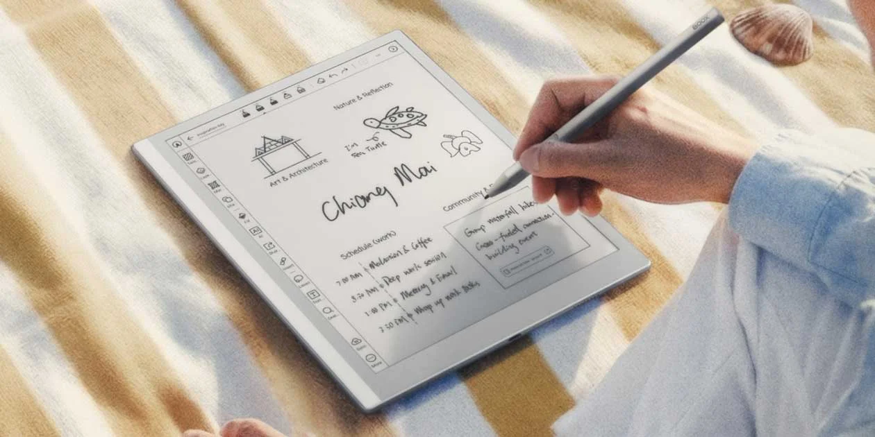 Boox is updating its ultralight Android e-reader with an illuminated display