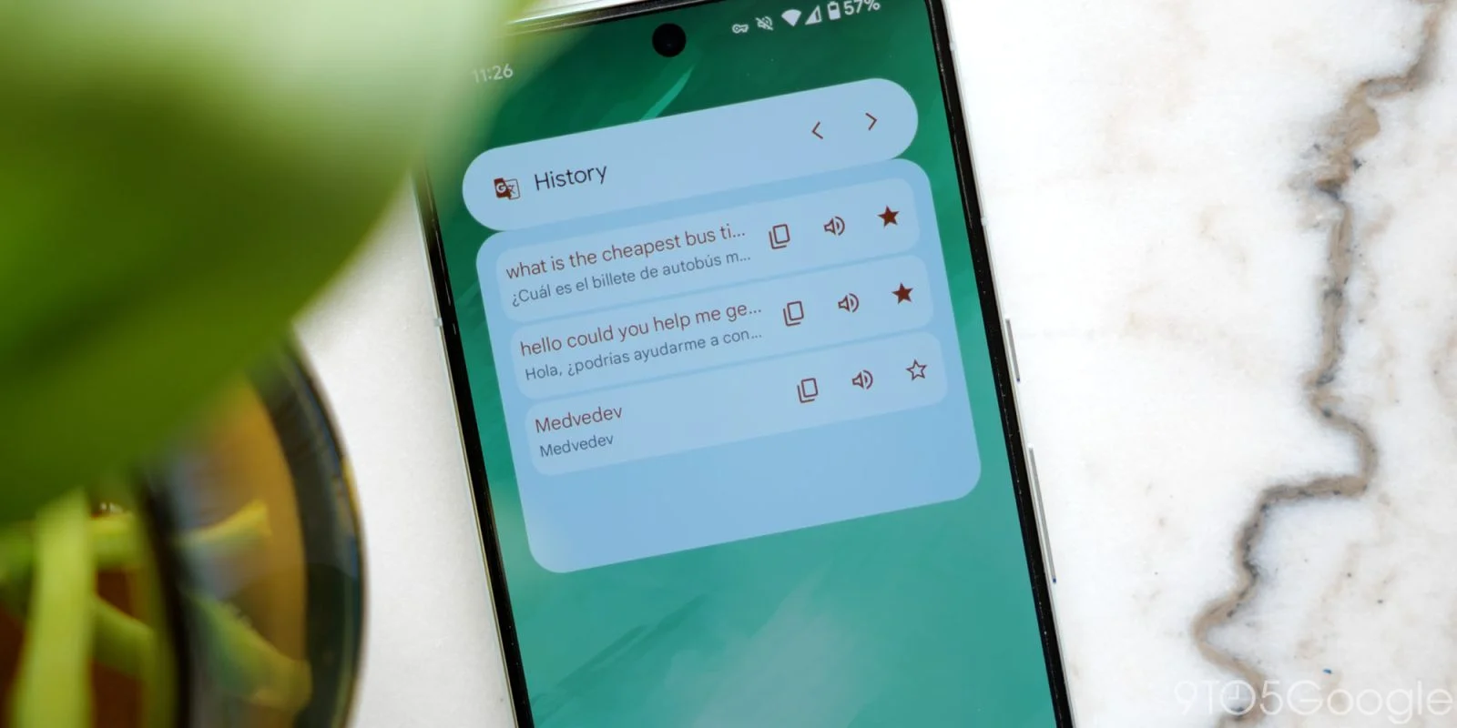 Google Translate rolls out new homescreen widgets on Android