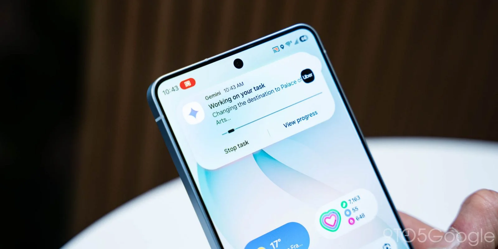Gemini screen automation for Android apps has free, AI Pro usage limits 